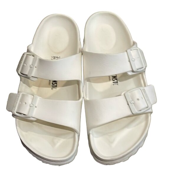 Birkenstock Shoes - Birkenstock Arizona EVA White Sandal Shoes Unisex Size EU 38 L7 M5